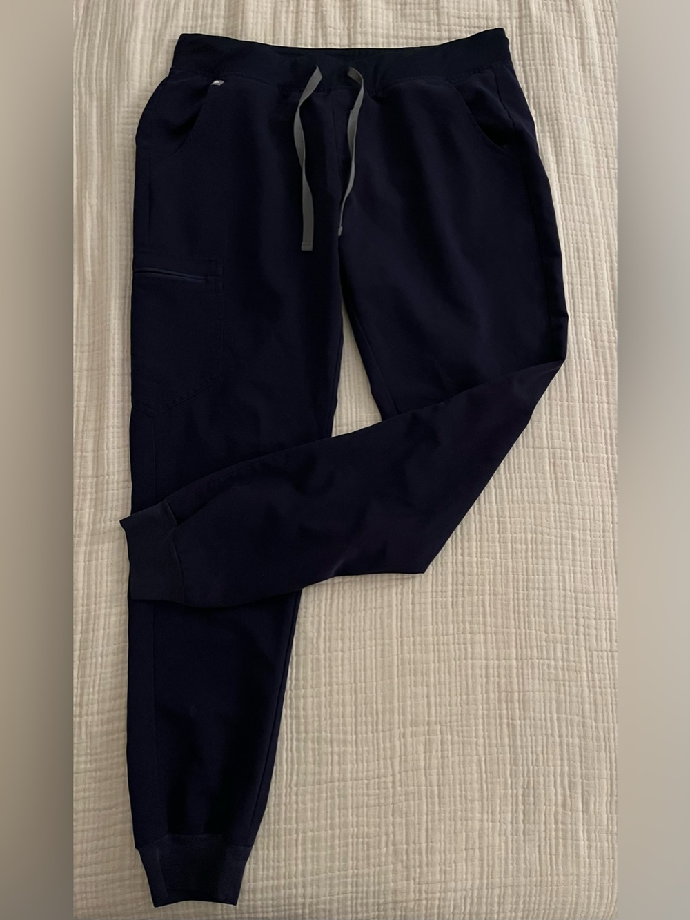 FIGS Navy Joggers with Drawstring